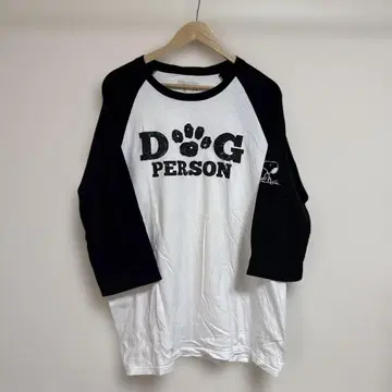 PEANUTS DOG PERSON XL 7부 소매 티셔츠