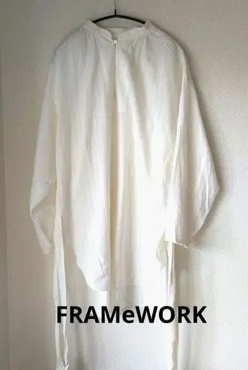 FRAMeWORK 프레임워크 사이드 벨트 스키퍼 셔츠