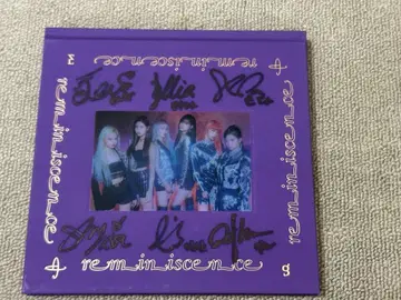 EVERGLOW reminiscence 친필 사인 앨범 Mwave