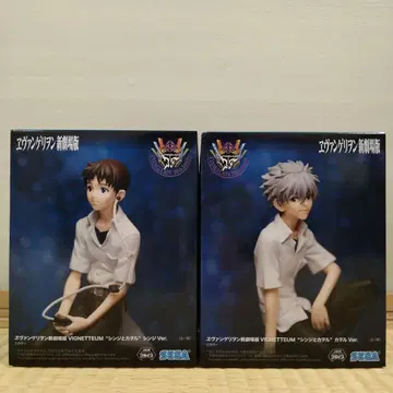 에반게리온 피규어 VIGNETTEUM 신지와 카오루 2개 세트