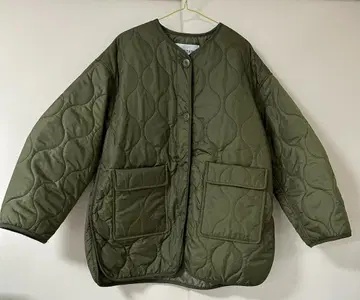 RayBEAMS 퀼팅 노카라 블루종