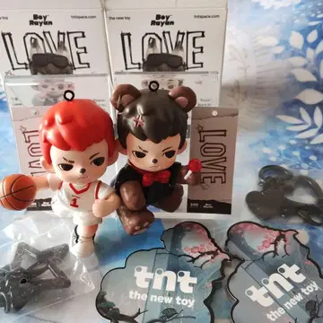 TNT SPACE Boy rayan Love 펜던트 2개