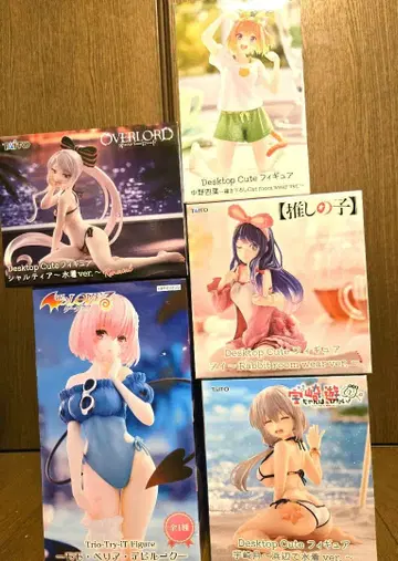 프라이즈 피규어 묶음 판매 5종