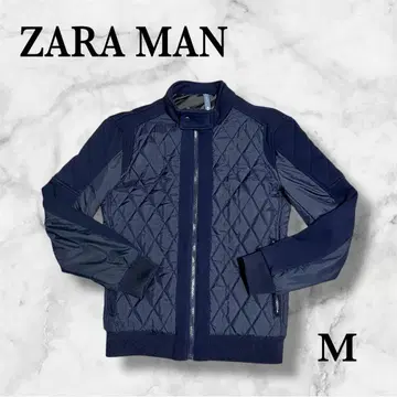 [ 새상품급 ] ZARA MAN 퀼팅 자켓 네이비 M