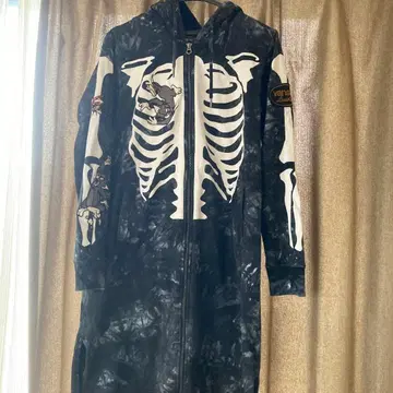 vanson 스켈레톤 롱 후드티 톰과 제리