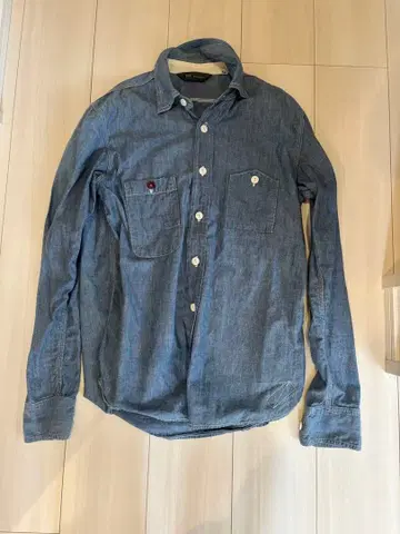 FOB factory 데님 긴팔 셔츠