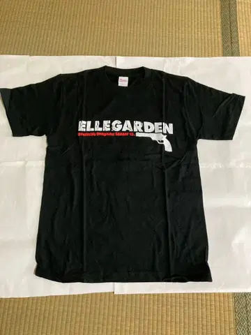 ELLEGARDEN 블랙 T셔츠