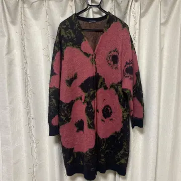 LAD MUSICIAN 모헤어 니트 가디건 워홀 꽃무늬