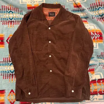 넘버나인 카트기 코듀로이 셔츠