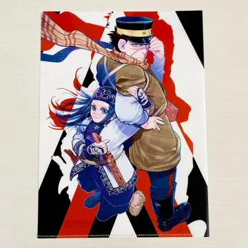 국립민족학박물관 한정판 클리어 파일 골든 카무이