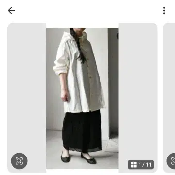 스웨덴군 스노우 후드티 화이트 빈티지