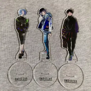 RADIO EVA 에반게리온 아크릴 스탠드 3체 세트