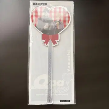 Qpa LAND 벌룬풍 하트 아크릴 지팡이 야마치 선생님