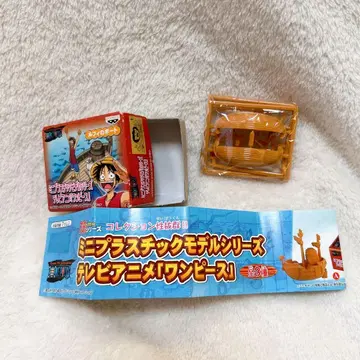 원피스 루피의 보트 미니 플라스틱 모델 시리즈 미니어처