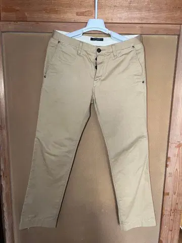 새상품급 루드 갤러리 팬츠 베이지 rude gallery