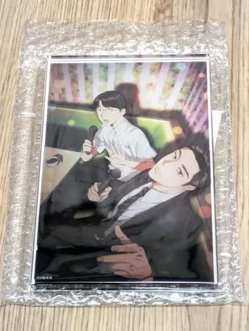 애니메이션 가라오케 가자! PASH! 전원 응모자 서비스 아크릴 블록