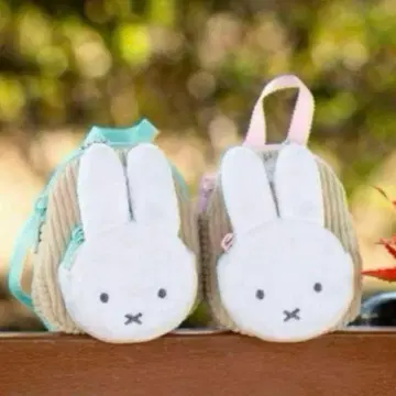 플라워 미피 미니 백팩 파우치 2개 세트