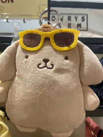 폼폼푸딩 파우치 포함 에코백 lowrysfarm