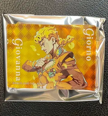 죠죠 아크릴 블록 죠르노 미사용 새상품 1점 오라드라 한정품