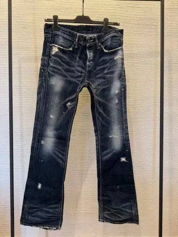 00s fuga flare denim Japanese label 데님