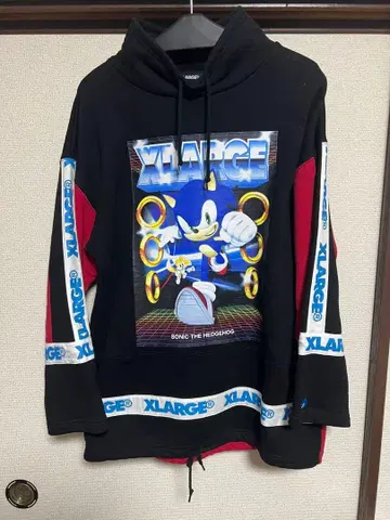 XLARGE 소닉 더 헤지혹 풀오버 M