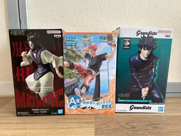 주술회전 쵸소우 후시구로 메구미 이타도리 유우지 피규어 3종 세트