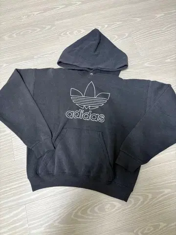 adidas 후드티 USA제 80s 90s 자수 로고 후드티 M 사이즈