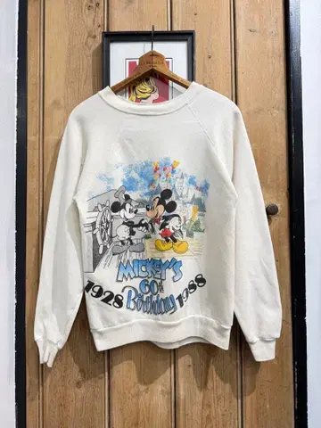 80s 디즈니 미키 60주년 맨투맨