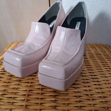 AMERI 핑크 플랫폼 힐