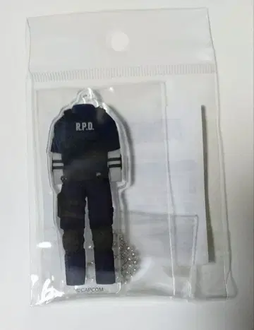 레온 의상 아크릴 키링 캡콤 스토어 바이오하자드