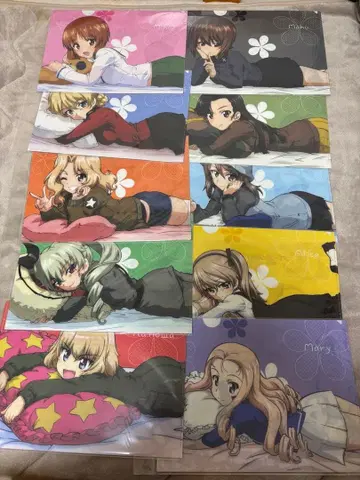 걸즈 앤 판처 최종장 클리어 파일 세트 동침 전 10종류