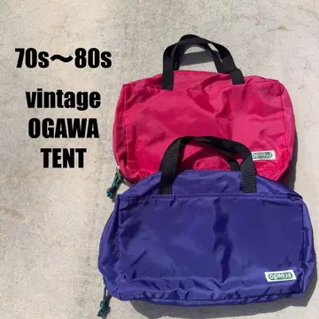 [ 초레어 ] 70s~80s vintage OGAWA TENT BAG