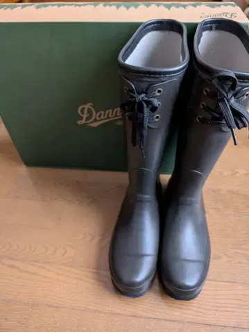 Danner 블랙 장화 레인부츠 26cm 새상품