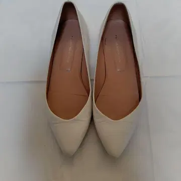 FABIO RUSCONI 화이트 플랫슈즈 36