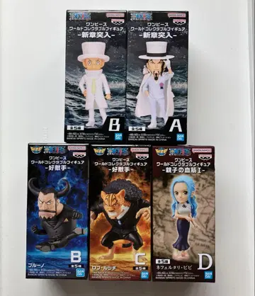 원피스 월드 콜렉터블 피규어(월드 컬렉션) 5종 세트