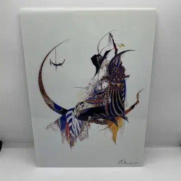 아마노 요시타카 몽견월 A4 클리어 포스터 흡혈귀 헌터 D