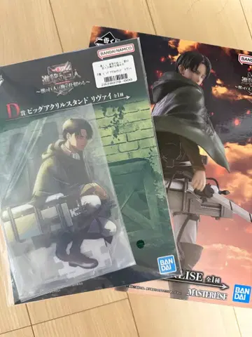 제일복권 진격의 거인 리바이 피규어 아크릴 스탠드