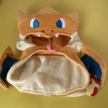 판초만! 메가리자몽Y 판초를 입은 피카츄 봉제 인형 포켓몬 센터