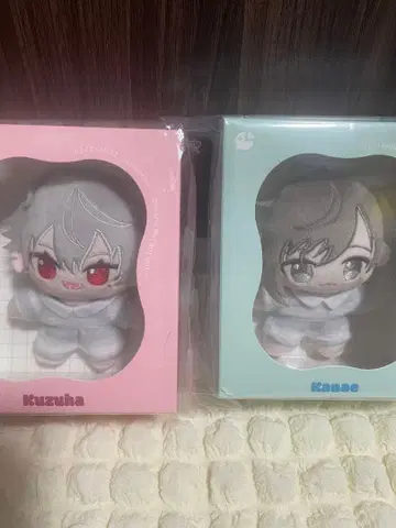 쿠즈하 카나에 ChroNoiR 크로노와 포징 봉제 인형