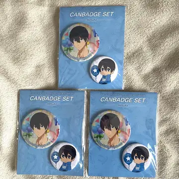 Free 나나세 하루카 캔뱃지 세트 벌스데이 굿즈 미개봉 3점 묶음 판매