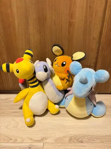 포켓몬 봉제 인형 4개 세트