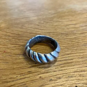 Jock Favour filed 코인 실버 반지 (21호)