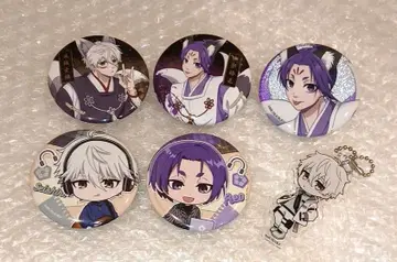 블루 록 캔뱃지 키링 나기 세이시로 미카게 레오