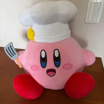 커비 셰프 봉제 인형