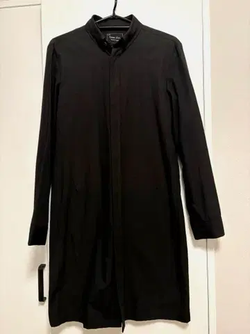 넘버나인 블랙 긴팔 셔츠