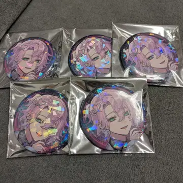 [5점] 크로노바 캔뱃지 아마무 레무 레무 주년 등신