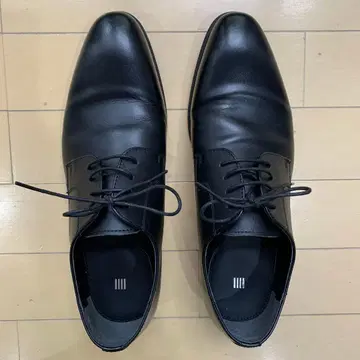 정장 셀렉트 블랙 가죽 드레스 신발 27.0 EE