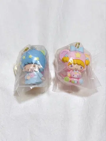 리틀트윈스타 별하늘의 엔젤 디자인 시리즈 키링 2개 세트