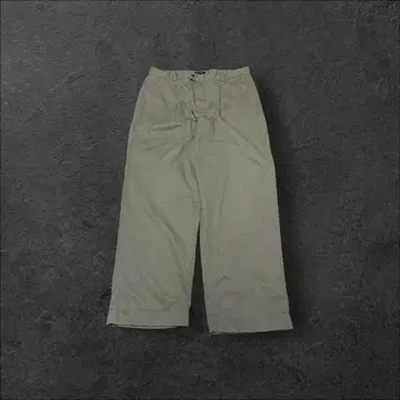 00s 다커스 치노 팬츠 W34 L30 그레이 원턱 깔끔 Y2K