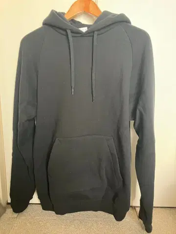 [ 미사용 새상품 ] YAECA 네이비 후드 부착 후드티 M